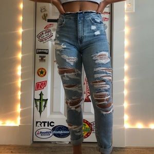 AE ripped jeans